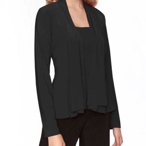 Frank Lyman Black Jacket Size 8